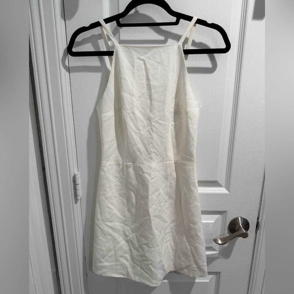 French Connection Cream Mini Dress